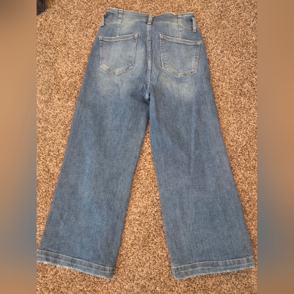 Risen Denim Wide Leg/Kick Flare Women's Jeans - Picture 3 of 3
